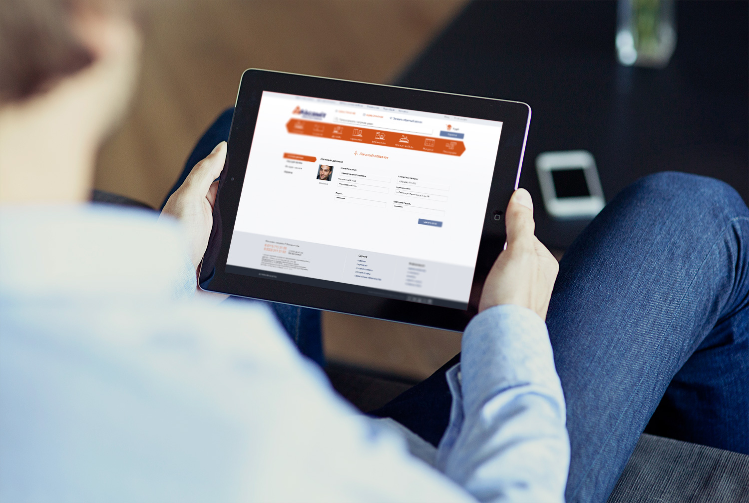 Интернет-магазин для мебельной сети «Аксамiт»