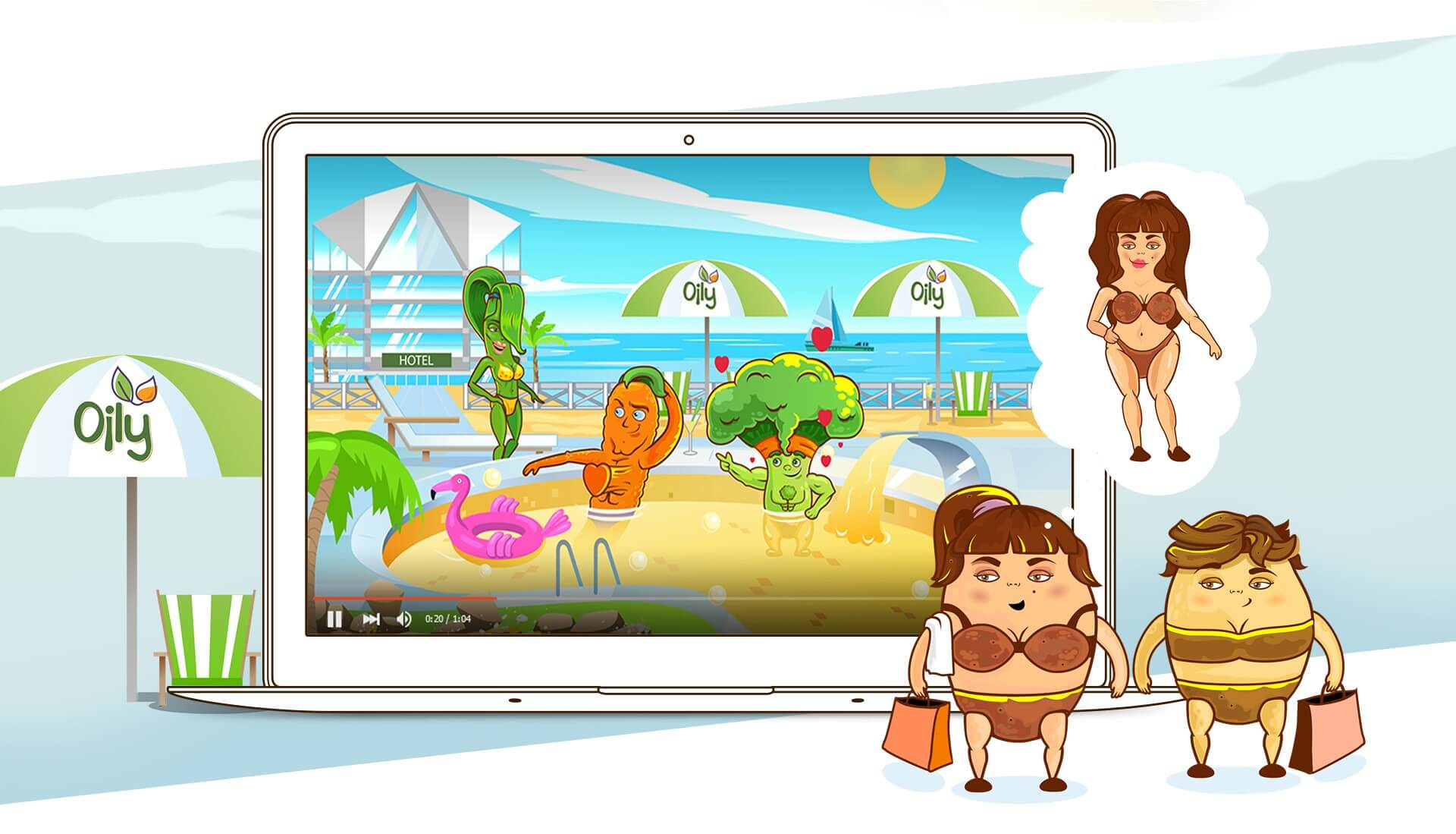 Разработка анимационного ролика для ООО "Агропродукт"